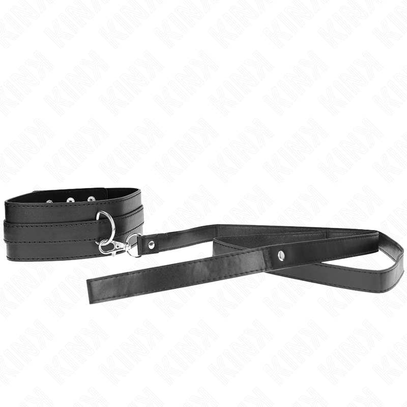 KINK - NECKLACE WITH BELT 116 CM MODEL 1 ADJUSTABLE 36-43 CM X 5 CM KINK COLLAR & GAG