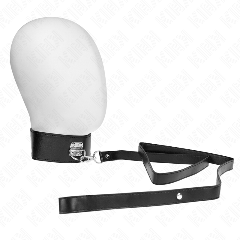 KINK - NECKLACE WITH BELT 116 CM MODEL 2 ADJUSTABLE 36-43 CM X 5 CM KINK COLLAR & GAG