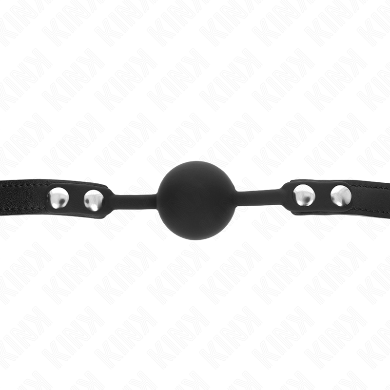 Kink - Silicone Ball 4 Cm Gag Model 1 60 X 2 Cm KINK - SILICONE BALL 4 CM GAG MODEL 1 60 x 2 CM