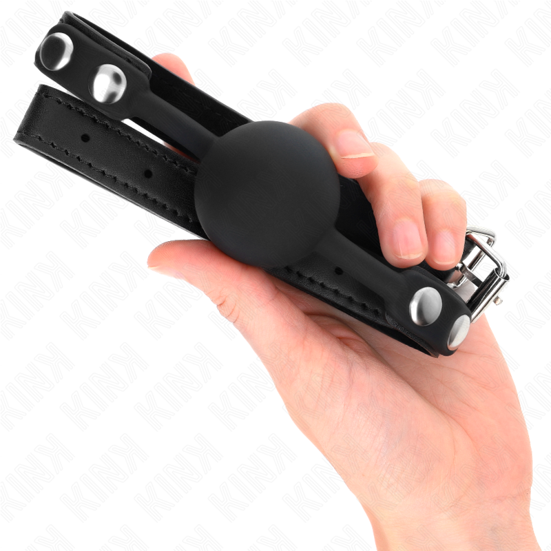 Kink - Silicone Ball 4 Cm Gag Model 1 60 X 2 Cm KINK - SILICONE BALL 4 CM GAG MODEL 1 60 x 2 CM