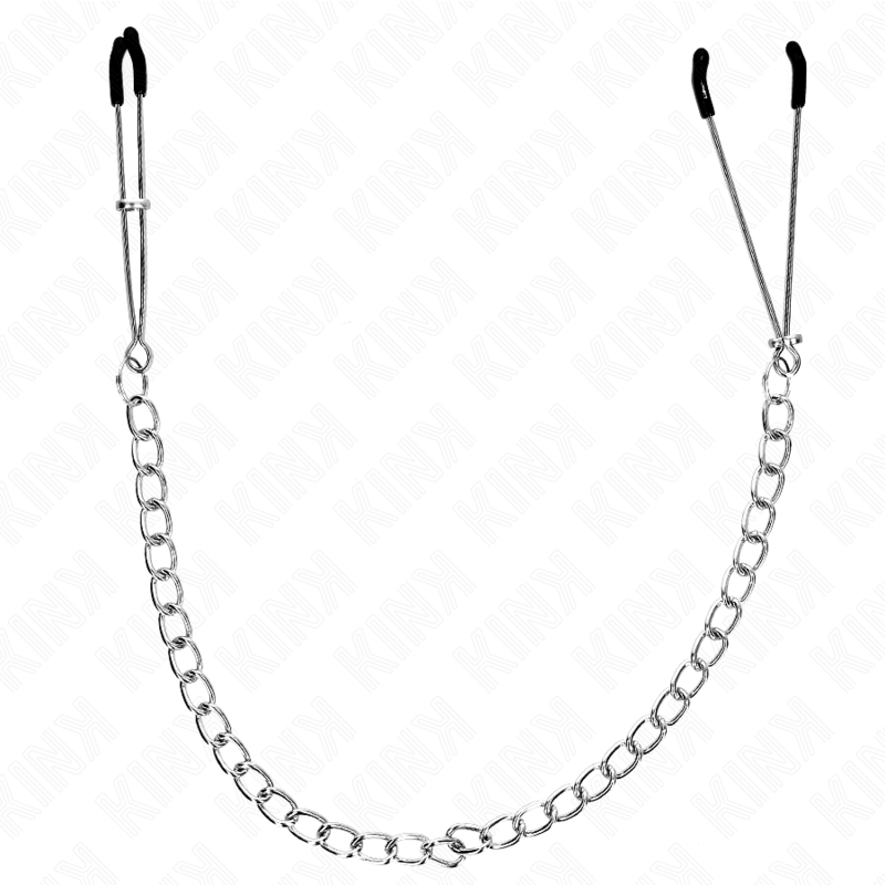KINK - THIN NIPPLE CLAMPS WITH THICK CHAIN 30 CM KINK NIPPLE GRIP