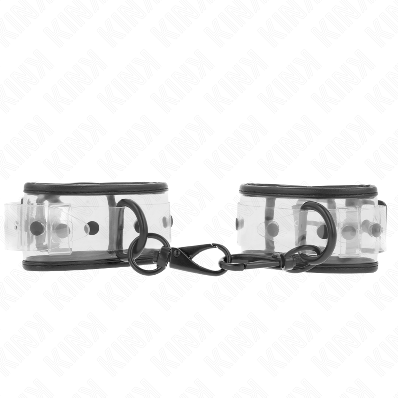 KINK - CLEAR WRIST CUFFS ADJUSTABLE 18-30 CM X 5.5 CM KINK WRIST RESTRAINT