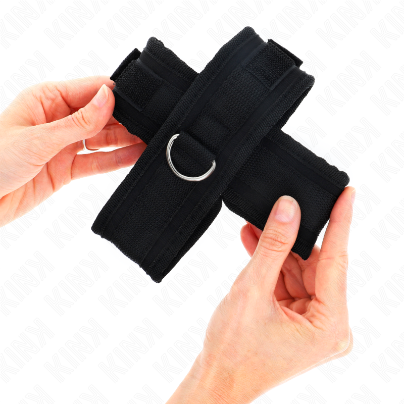 KINK - CROSS CUFFS BLACK 34 X 5.5 CM KINK WRIST RESTRAINT
