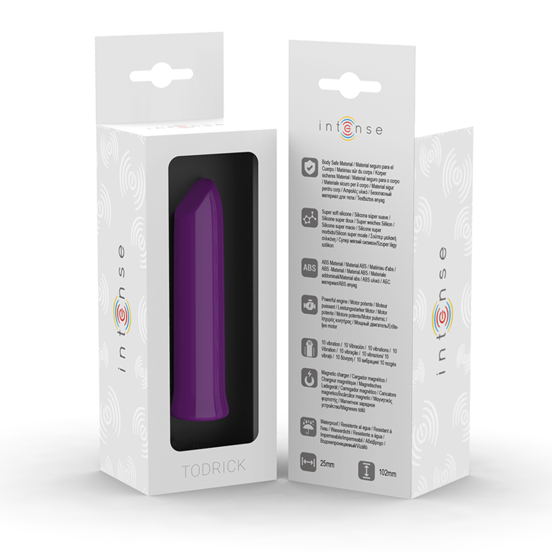 Intense - Todrick Violet Clitoral Stimulating Bullet INTENSE - TODRICK VIOLET CLITORAL STIMULATING BULLET