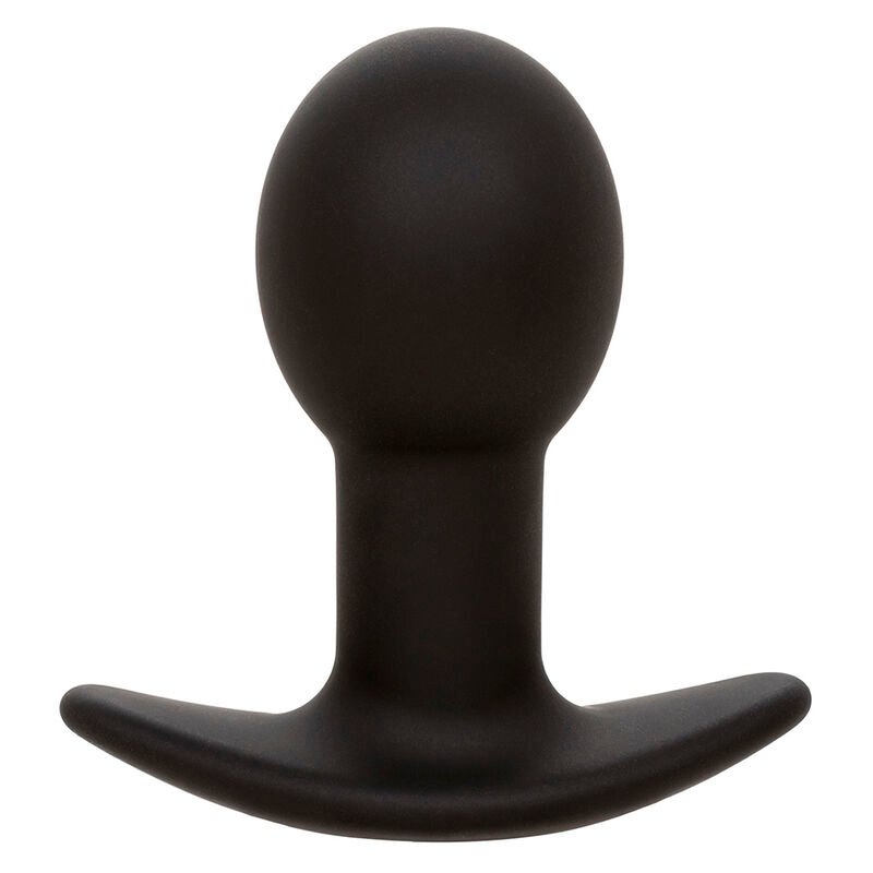 Calexotics - Rock Bottom Anal Plug 10 Vibrations Silicone Black CALEXOTICS - ROCK BOTTOM ANAL PLUG 10 VIBRATIONS SILICONE BLACK