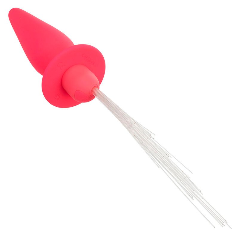 Calexotics - Southern Lights Light Up Anal Plug 10 Vibrations Silicone Pink CALEXOTICS - SOUTHERN LIGHTS LIGHT UP ANAL PLUG 10 VIBRATIONS SILICONE PINK