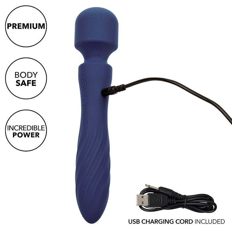 Calexotics - Charisma Mystique Massager Dual Motors 12 Functions 20,5 Cm X 4.5 Cm Purple CALEXOTICS - CHARISMA MYSTIQUE MASSAGER DUAL MOTORS 12 FUNCTIONS 20,5 CM X 4.5 CM PURPLE
