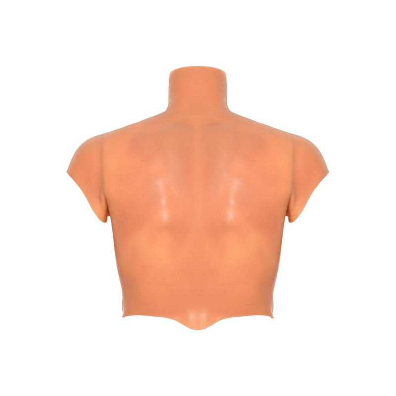 HIDDEN DESIRE - ALTER EGO SILICONE MALE TORSO SHIRT WITH ABS FLESH