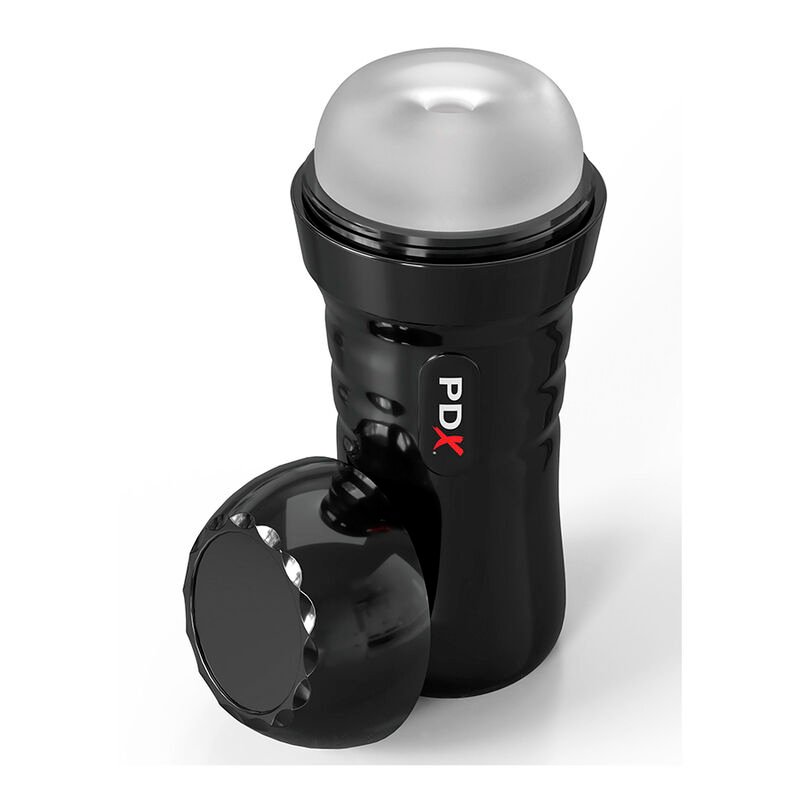 PDX EXTREME - SLIDE & GLIDE SELF-LUBRICATING MASTURBATOR CLEAR PDX EXTREME