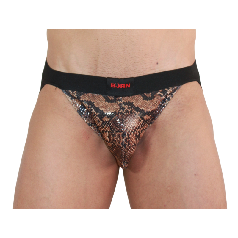 BURN - 002 JOCK SNAKE BLACK L BURN
