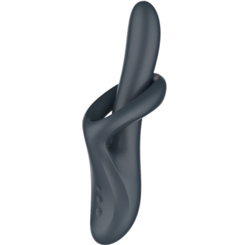 Buy Satisfyer - Heat Flex 4 Heat Effect Vibrator 12 Vibrations Grey Satisfyer - Heat Flex 4 Heat Effect Vibrator 12 Vibrations Grey