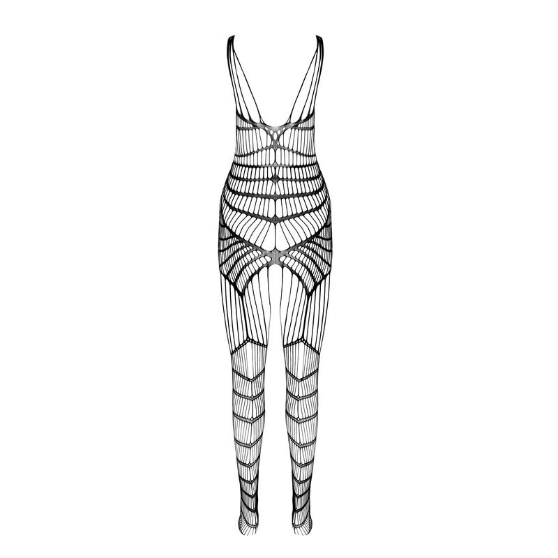 Passion - Bs 102 Bodystocking Black One Size PASSION - BS 102 BODYSTOCKING BLACK ONE SIZE