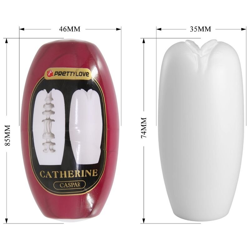 Pretty Love - Catherine Male Masturbator White PRETTY LOVE - CATHERINE MALE MASTURBATOR WHITE
