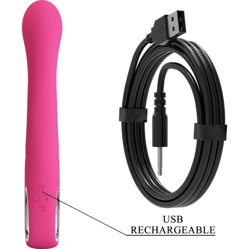 Pretty Love - Novak Rabbit Vibrator 12 Vibrations Pink PRETTY LOVE - NOVAK RABBIT VIBRATOR 12 VIBRATIONS PINK