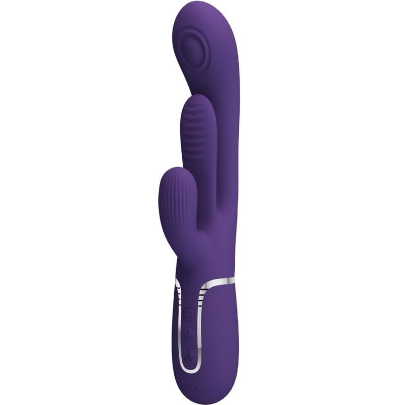 Buy Pretty Love - Shania Triple Rabbit Vibrator Multifunction Purple