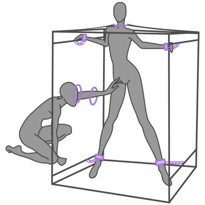 SECRET DOME - KINK CLUB CABIN SCANDALE PURPLE