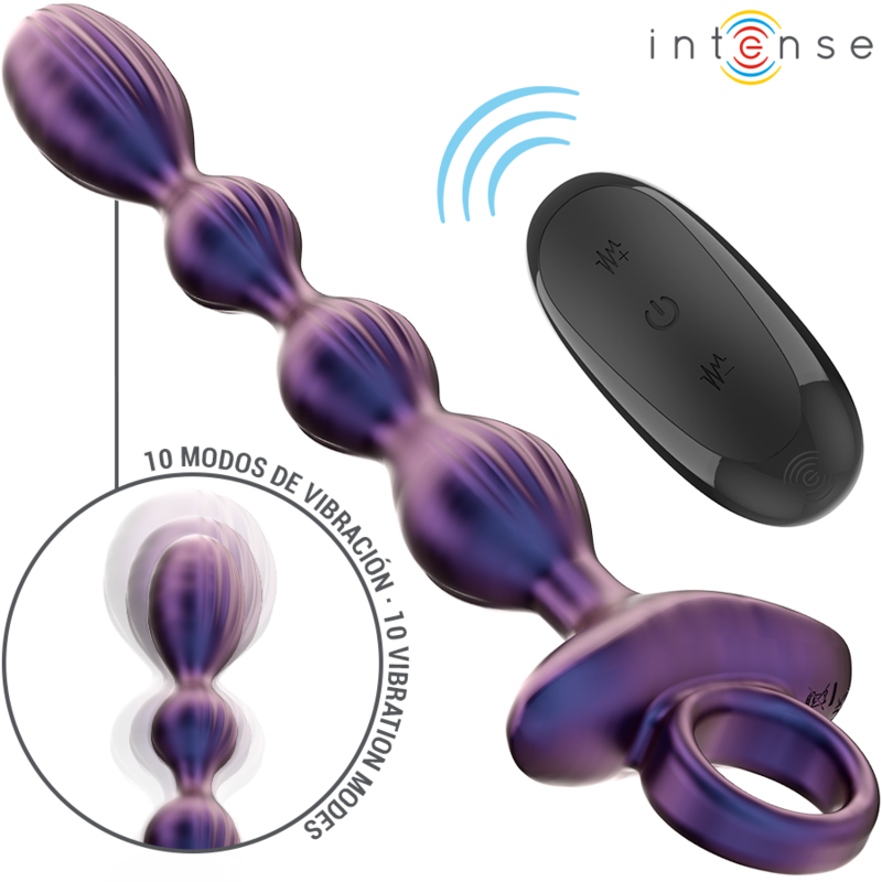 Buy Intense - Jackie Vibrating Anal Plug Model 1 Remote Control