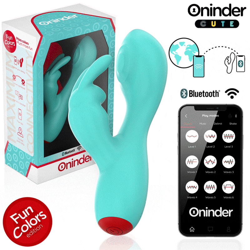 Oninder Cute - Love Bunny G-spot Clitoral Vibrator - Free Worldwide App ONINDER CUTE - LOVE BUNNY G-SPOT CLITORAL VIBRATOR - FREE WORLDWIDE APP