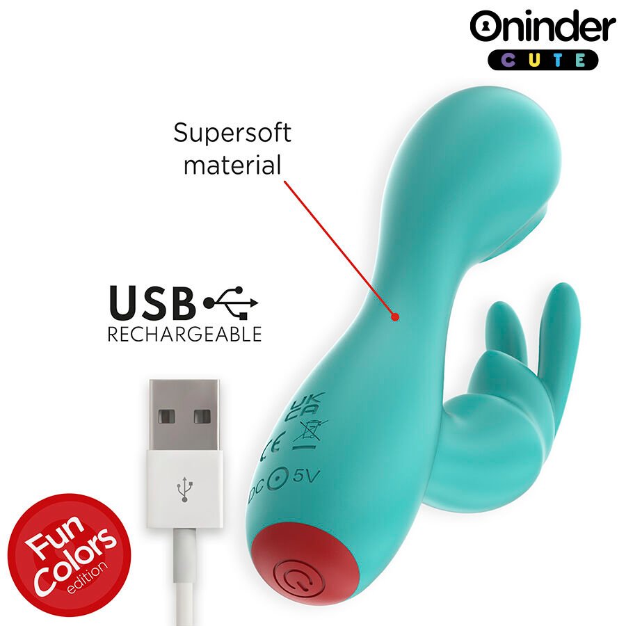 Oninder Cute - Love Bunny G-spot Clitoral Vibrator - Free Worldwide App ONINDER CUTE - LOVE BUNNY G-SPOT CLITORAL VIBRATOR - FREE WORLDWIDE APP