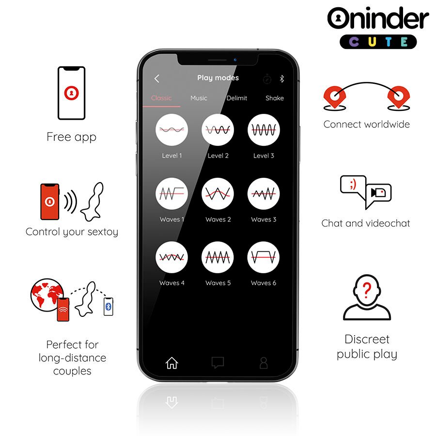 Oninder Cute - Love Butt Vibrating Anal Plug Dilator - Free Worldwide App ONINDER CUTE - LOVE BUTT VIBRATING ANAL PLUG DILATOR - FREE WORLDWIDE APP