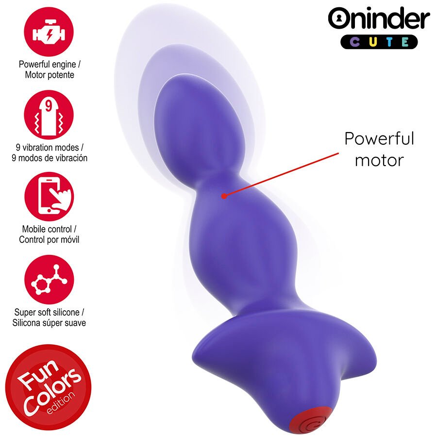 Oninder Cute - Love Butt Vibrating Anal Plug Dilator - Free Worldwide App ONINDER CUTE - LOVE BUTT VIBRATING ANAL PLUG DILATOR - FREE WORLDWIDE APP