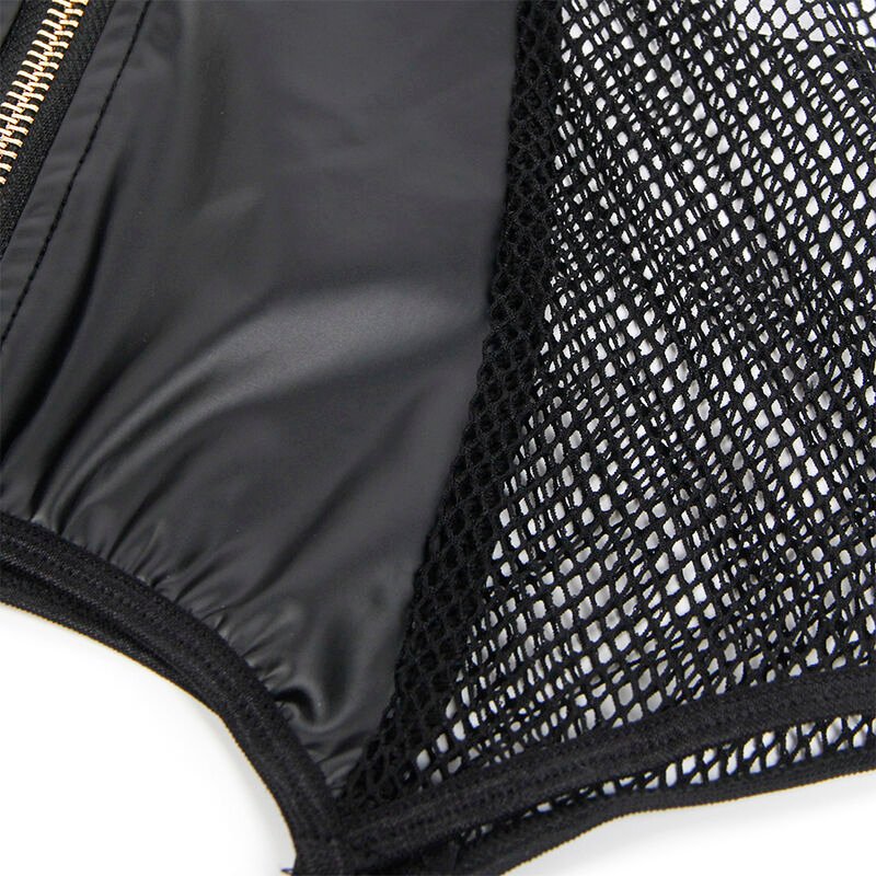 Subblime - 954451 Sexy Mesh Dress Leather Black L/xl SUBBLIME - 954451 SEXY MESH DRESS LEATHER BLACK L/XL