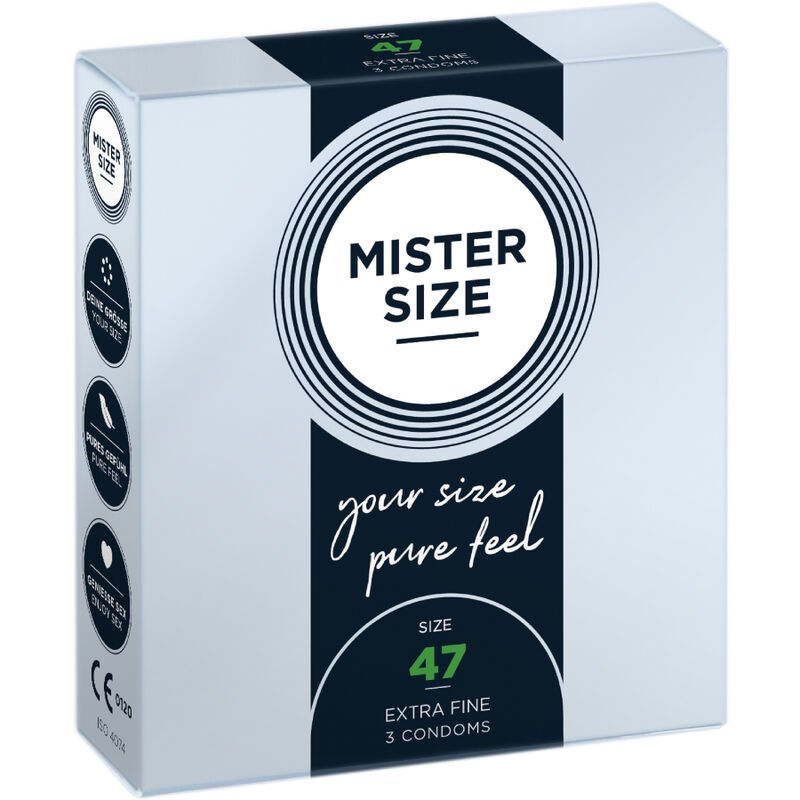 Buy Mister Size - Condoms Size Xs 47 Mm (3 Units)