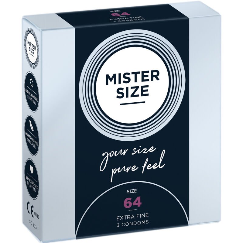 Buy Mister Size - Condoms Size Xxl 64 Mm (3 Units)