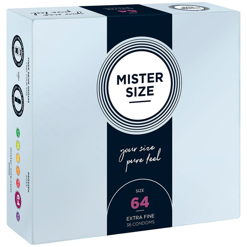 Buy Mister Size - Condoms Size Xxl 64 Mm (36 Units)