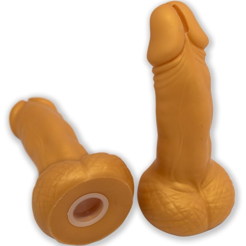 Buy Diablo Picante - Penis Shaped Piggy Bank 22.5 Cm Gold