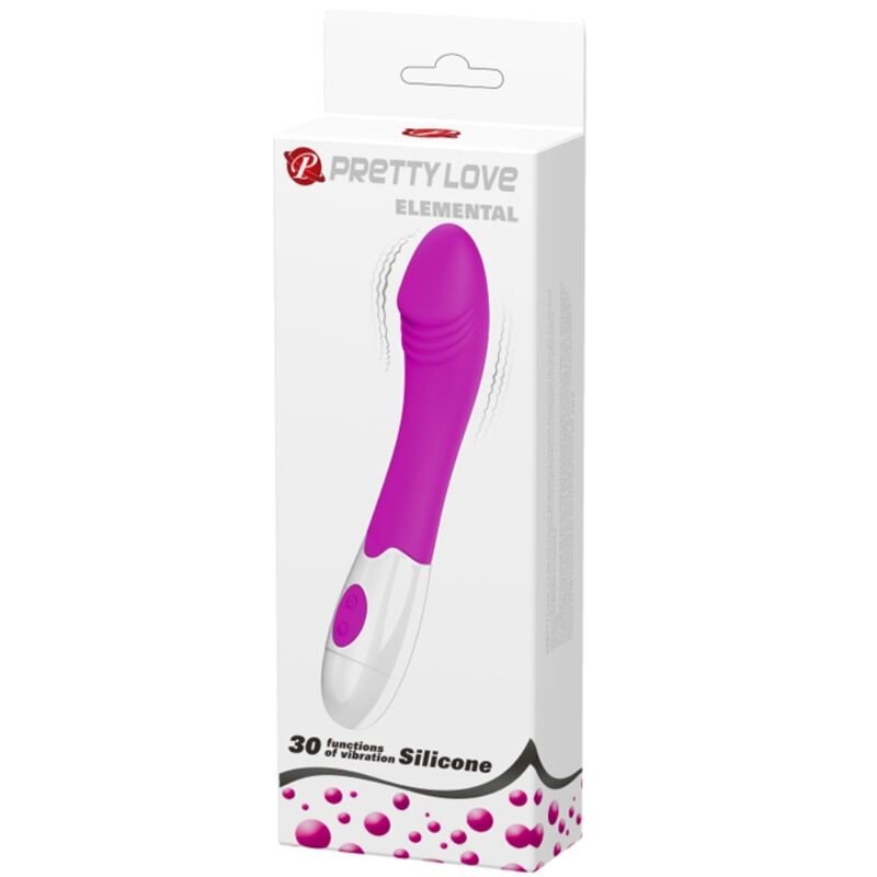 Pretty Love - Elemental Vibrator 30 Vibration Modes Purple PRETTY LOVE - ELEMENTAL VIBRATOR 30 VIBRATION MODES PURPLE