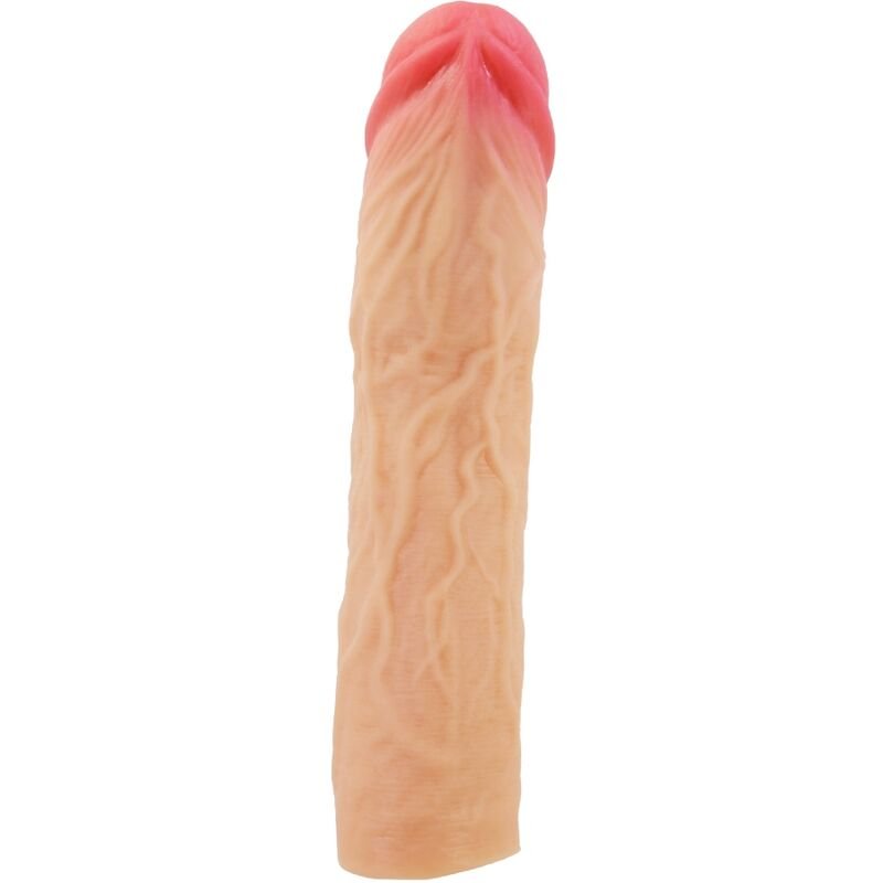Pretty Love - Derek Penis Sleeve With 7.6 Cm Extension Flesh PRETTY LOVE - DEREK PENIS SLEEVE WITH 7.6 CM EXTENSION FLESH