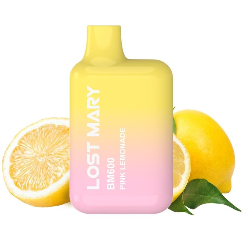 Buy Lost Mary - Bm600 Nicotine Vaper 2% Disposable Pink Lemonade