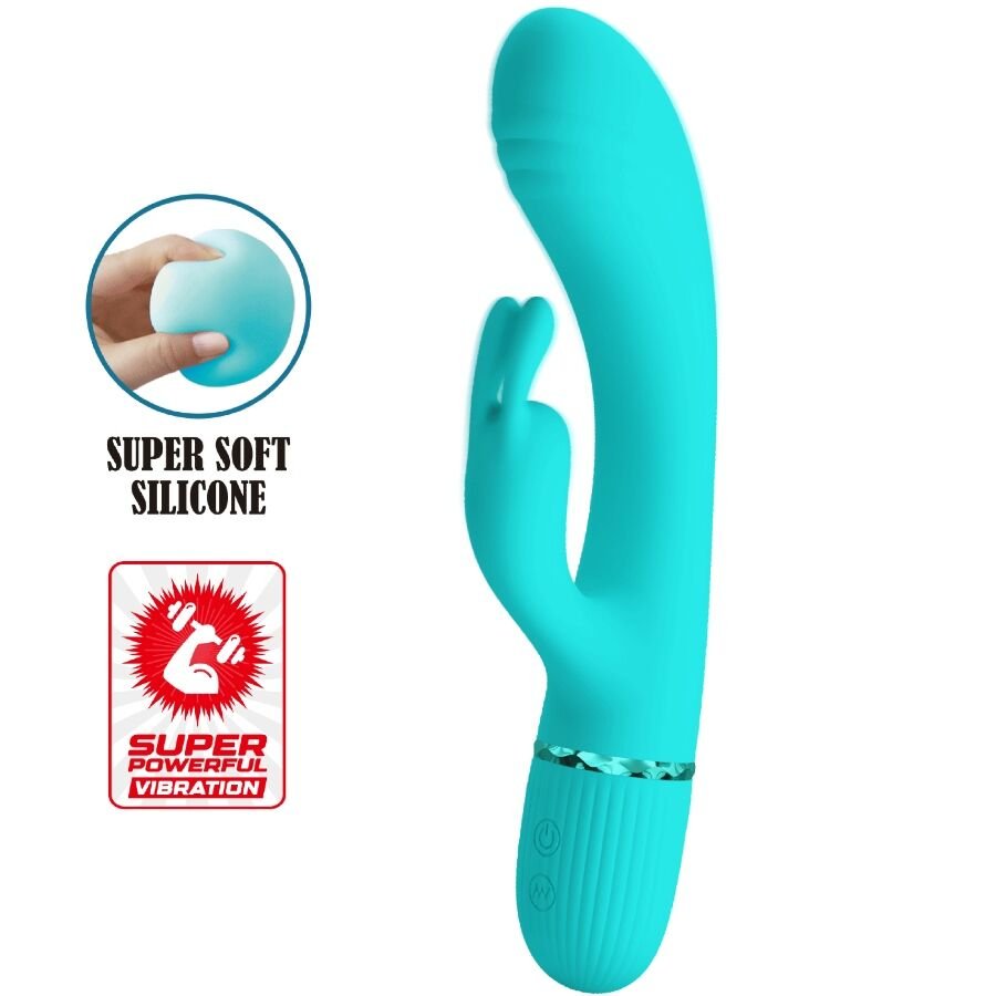 Buy Pretty Love - Scocco Vibrator Rabbit Turquoise