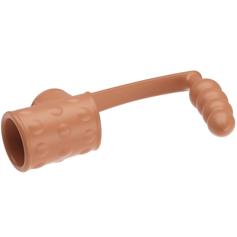 Pretty Love - Penis Sleeve With Anal Plug Natural PRETTY LOVE - PENIS SLEEVE WITH ANAL PLUG NATURAL