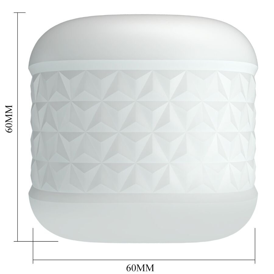 Pretty Love - Crystle Male Masturbator White PRETTY LOVE - CRYSTLE MALE MASTURBATOR WHITE