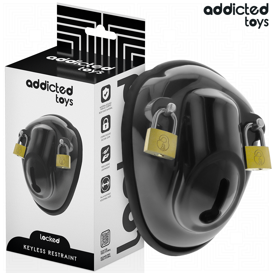 Buy Addicted Toys Locked - Keyless Restraint Penis Cage 11.5 Cm Addicted Toys Locked - Keyless Restraint Penis Cage 11.5 Cm