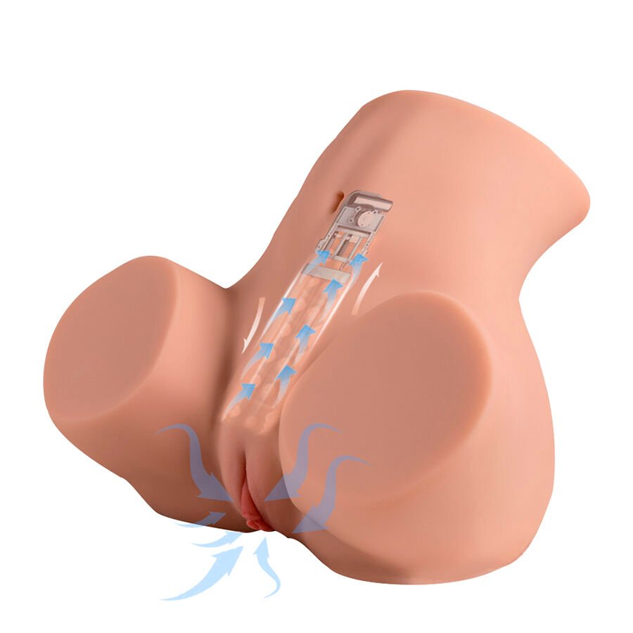 XISE - DANAE THRUSTING REALISTIC VAGINA MASTUBADOR WITH MULTI-POSITION VIBRATION XISE