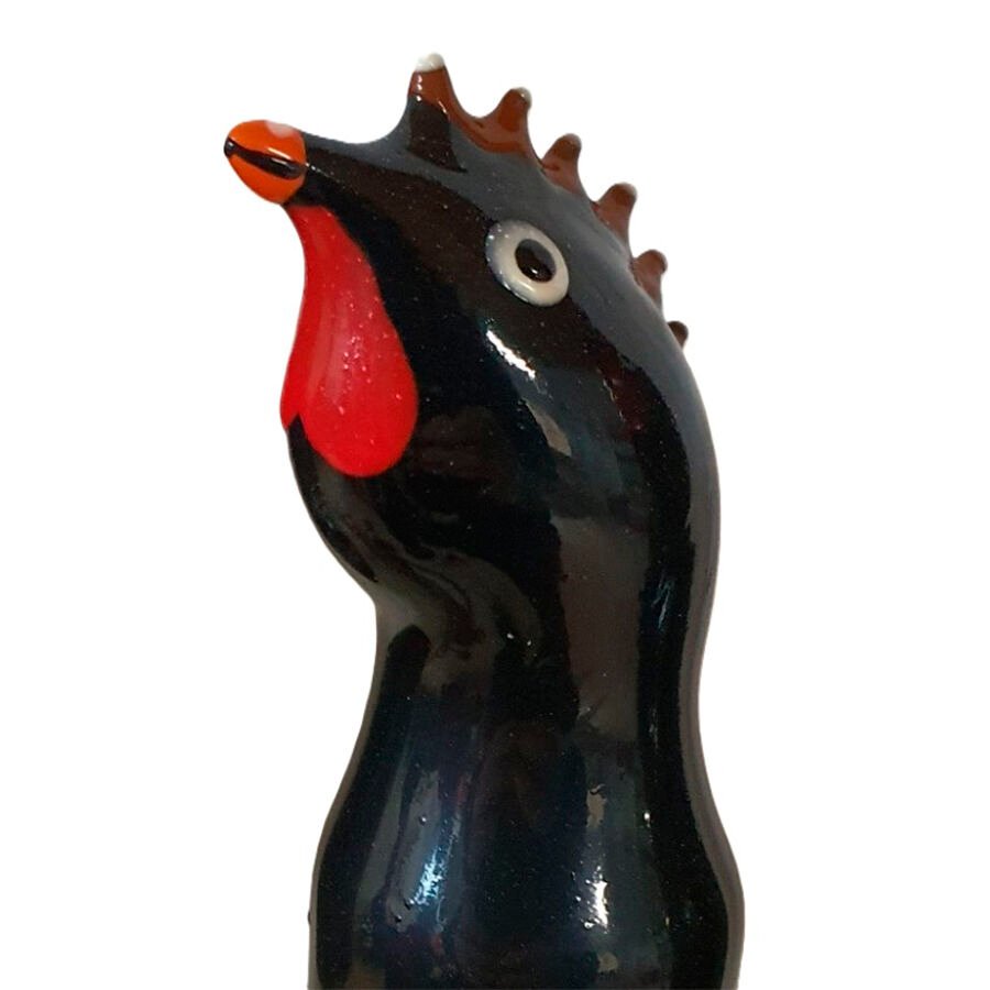 Buy Condomerie - Handpainted Novelty Condoms Black Rooster