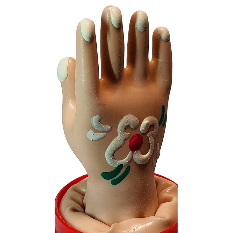 CONDOMERIE - HANDPAINTED NOVELTY CONDOMS HAND MODEL 2 CONDOMERIE