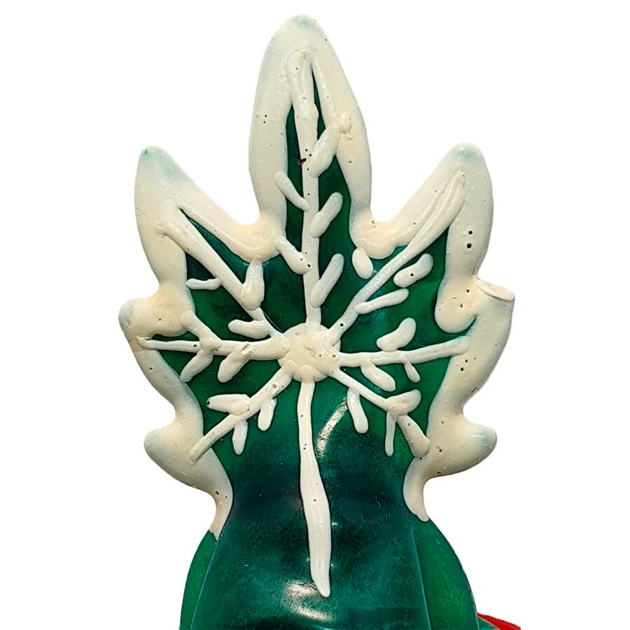 CONDOMERIE - HANDPAINTED NOVELTY CONDOMS CANNABIS MODEL 2 CONDOMERIE