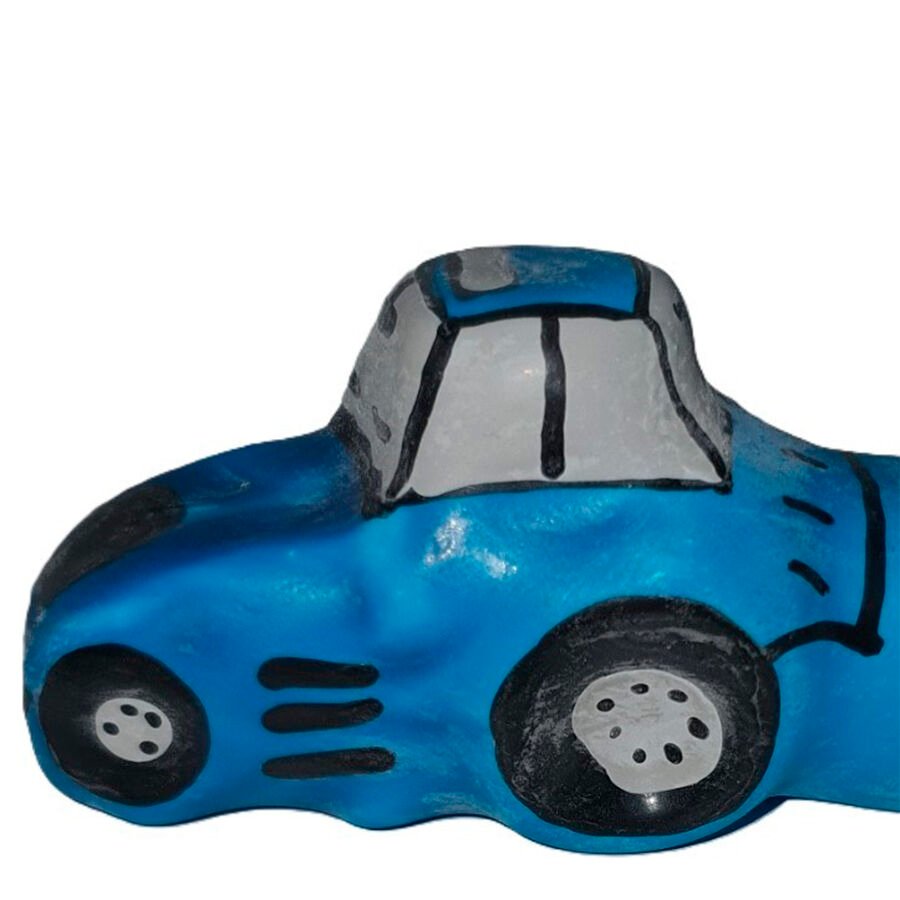 CONDOMERIE - HANDPAINTED NOVELTY CONDOMS TRACTOR BLUE XL CONDOMERIE