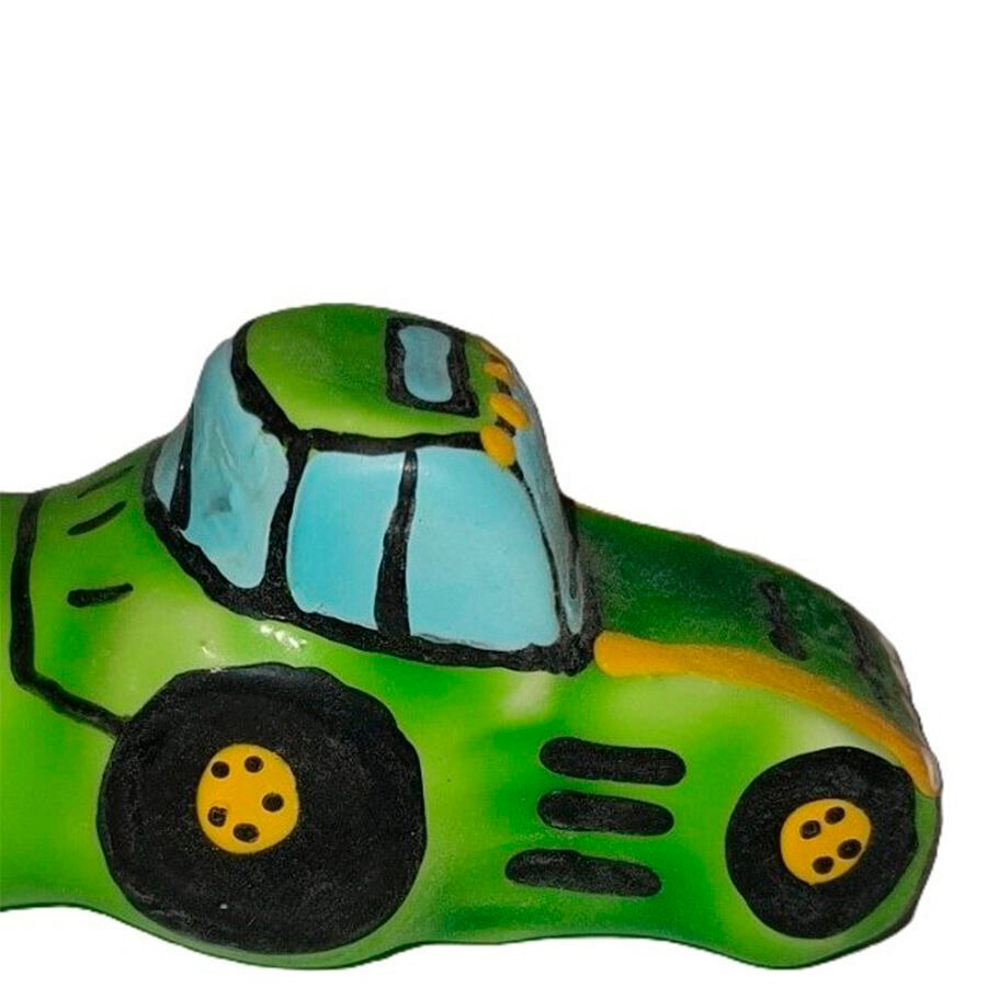 CONDOMERIE - HANDPAINTED NOVELTY CONDOMS TRACTOR GREEN XL CONDOMERIE