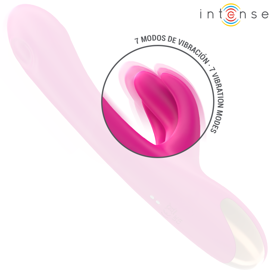 Intense - Britney Multifunction Rabbit Vibrator 23 Cm Pink INTENSE - BRITNEY MULTIFUNCTION RABBIT VIBRATOR 23 CM PINK