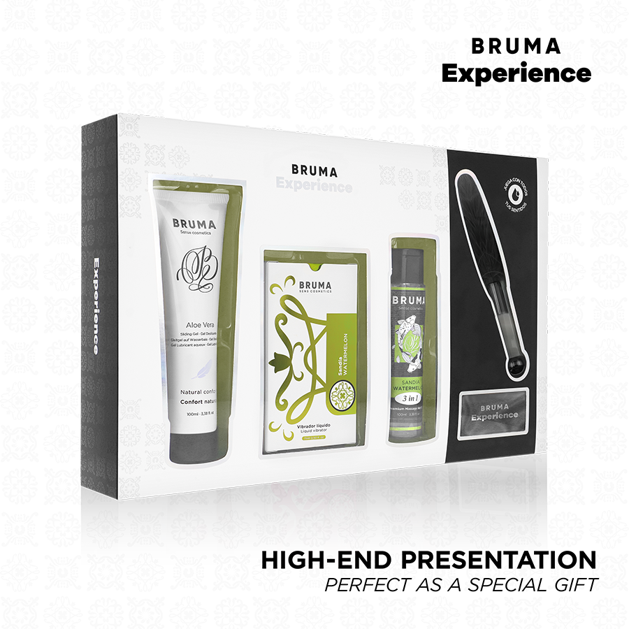 BRUMA XPERIENCE - SWEET TEMPTATION KIT VIBRO-ORGASMIC WATERMELON BRUMA