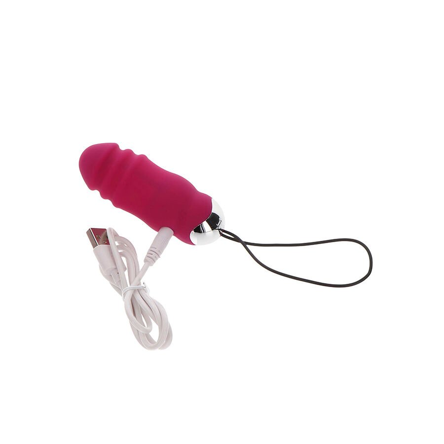 TOYJOY - HAPPINESS SUNN SIDE UP AND DOWN VIBRATOR REMOTE CONTROL FUCHSIA