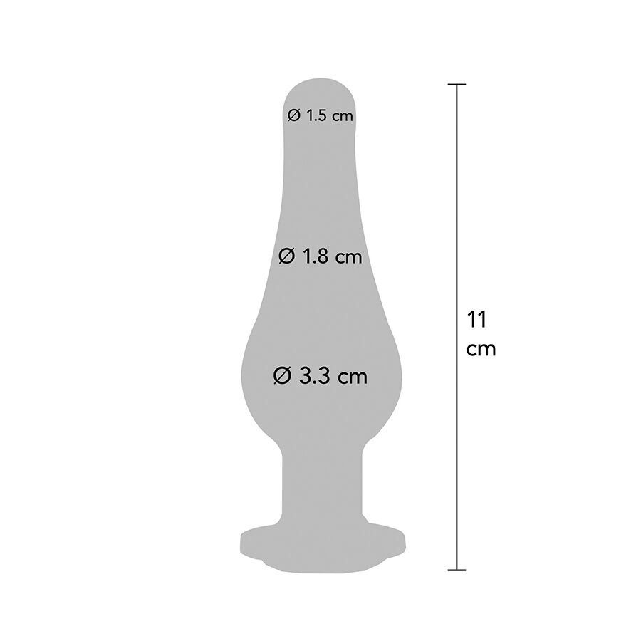 Toyjoy - Anal Play Twilight Bum Bijou Medium Anal Plug TOYJOY - ANAL PLAY TWILIGHT BUM BIJOU MEDIUM ANAL PLUG