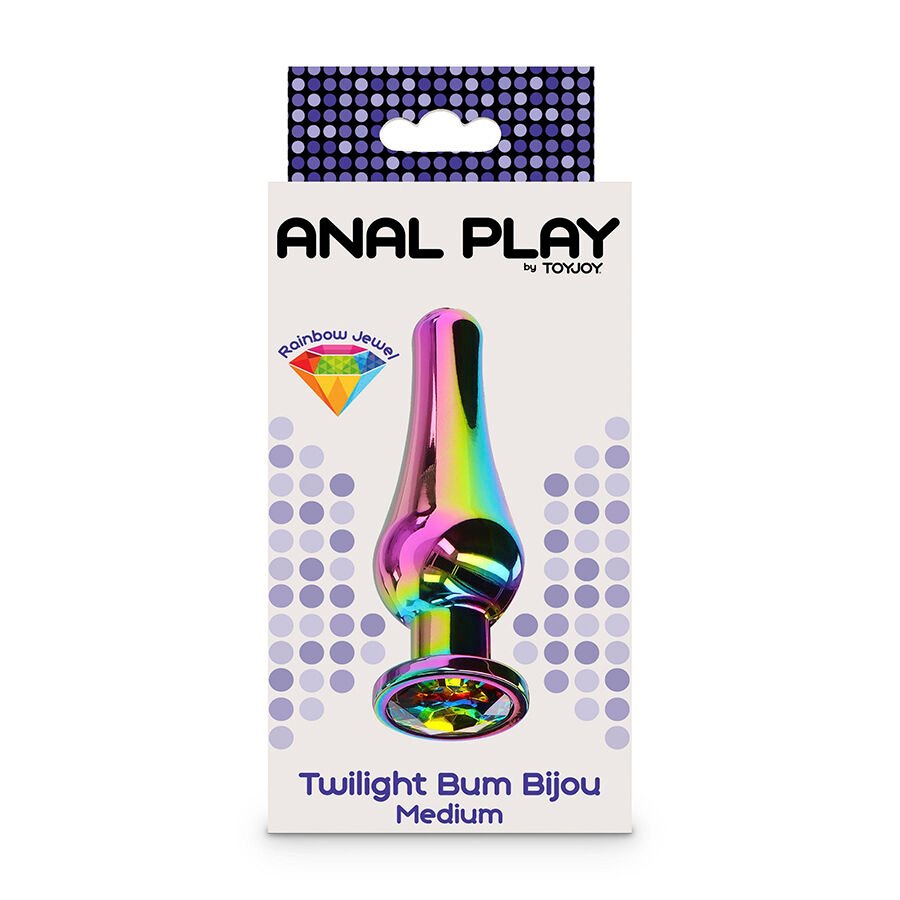 Toyjoy - Anal Play Twilight Bum Bijou Medium Anal Plug TOYJOY - ANAL PLAY TWILIGHT BUM BIJOU MEDIUM ANAL PLUG