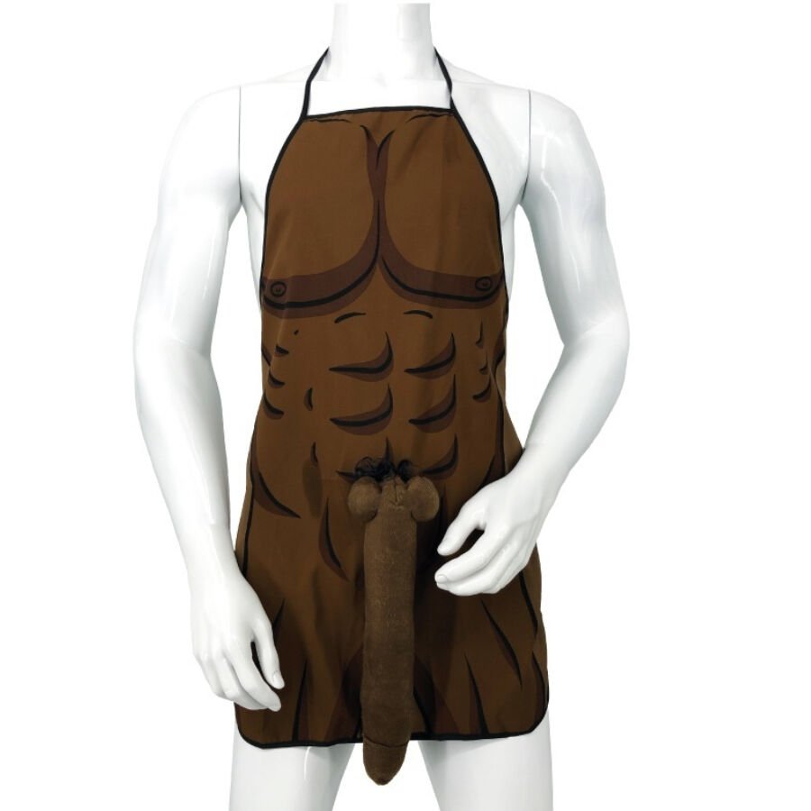 Buy Diablo Picante - Muscular Apron With 3d Penis In Brown Tone Diablo Picante - Muscular Apron With 3d Penis In Brown Tone