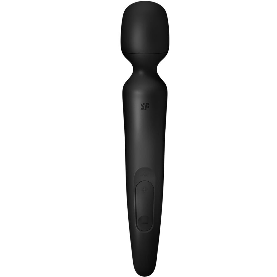 SATISFYER - WAND ERLAND VIBRATING MASSAGER BLACK SATISFYER WAND